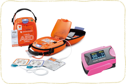 戸塚区戸塚町・やまゆり歯科クリニック・緊急時対応設備(AED・酸素ボンベ・パルスオキシメーター)
